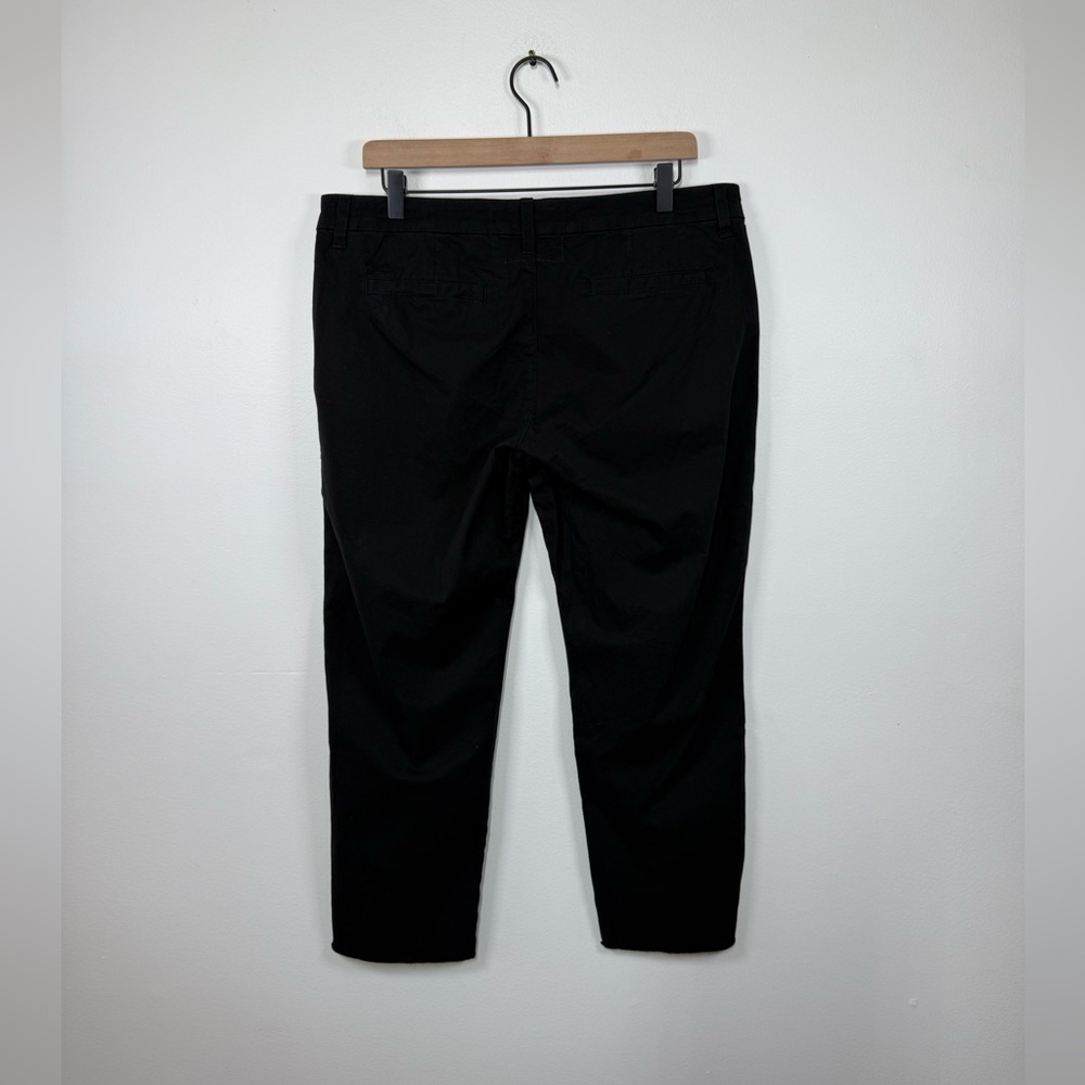 Frank and Eileen Wicklow Italian Chino Pants in Black Size 12 - Picture 2 of 5